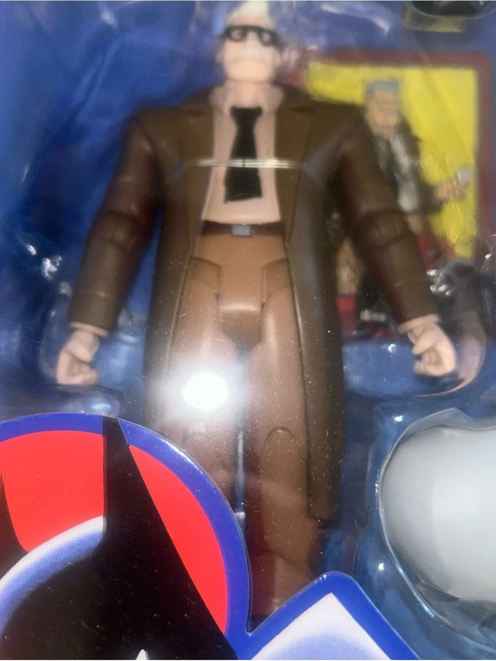 BATMAN Animated Series James Gordon Figure Chase Platinum Edition McFarlane NIB